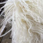 Fashion Tibetan Lamb Rug Goat Skin Blanket Sheep Skin Curly Fur