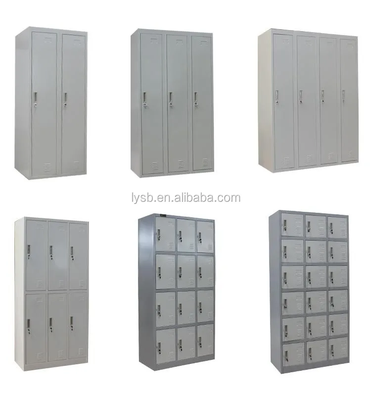 Fashion Design 6 Door Steel Clothes Storage Cupboard Cabinet Buy