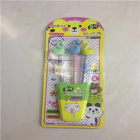 gift unsharpener black pencil hb wooden pencil with animal swan