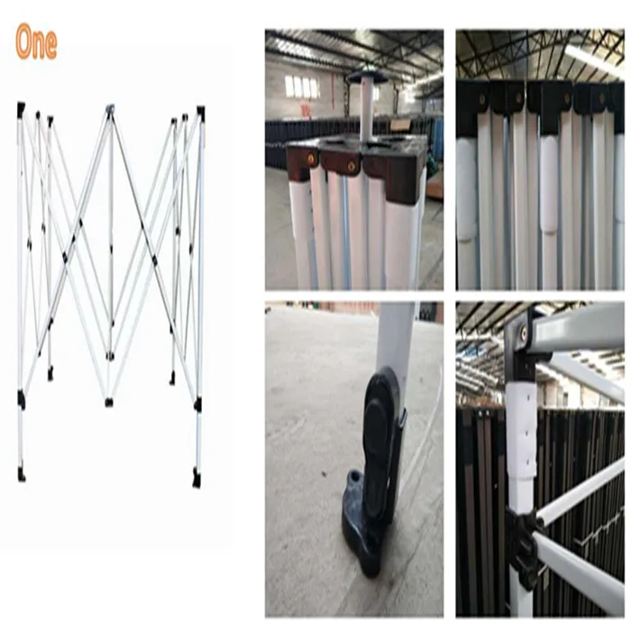 High Quality 3X3m 3X4.5m Spring Steel Wire Pop Up Tent Folding Canopy Tent With Side Walls