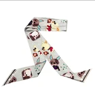 Chinese fashion personalized formal uniform silk scarf