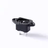 LZ-14-1 AC POWER SOCKET / panel mounting chassis IEC C14 socket 3 solder pin male socket, 10A 15A Rating, 250VAC Rating
