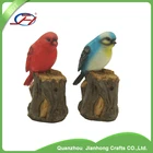 home polyresin garden statues animal crafts resin bird statue