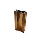 OEM Powder Coating Vent Blades T Runner Aluminum Profile For Damper