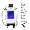 Multi-functional hydra water dermabrasion machine with Ultrasound, Skin Scrubber, Photon light,BIO Microcurrent,Three polar RF