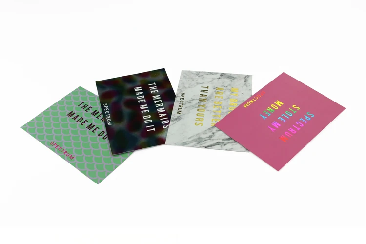 cheap wholesale custom printed paper greeting thank you cards