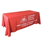 Custom Branded Digital Printing Fitted Table Cloth Table Throw Table Cover For Sports Events