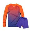 New blank football jersey uniform long sleeve sublimation goalkeeper club soccer