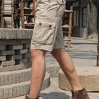 new style Grey mens cargo shorts of pure cotton