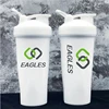 Non Toxic Plastic Water Bottle Shake Durable Cups with Lid Protein Shaker Shaking Sports Bottle