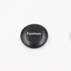 round plastic black mirror personalized fashionable small round Folding cosmetic makeup mirror