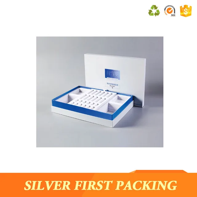 luxury printing square hat gift paper lid box with plastic