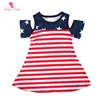 baby clothes stripe starts print kids clothing dress