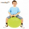 inflatable emoji animal printing cover pvc 65cm jumping ball handle hopper ball