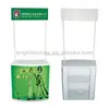 Folding promotion table with ABS material for advertising