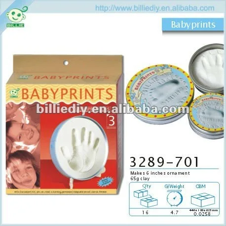 baby handprint and footprint gifts