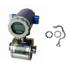 316L or Tantalum electrode magnetic flow meter was connected with PLC or computer