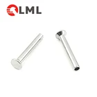 Custom Metal Iron Expanding Button Chair Folding Chair Nut Thread Semi Tubular Rivets