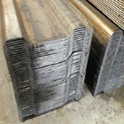 Stable foundation trench sheet pile for river course