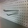 Chrome Plating Perforated Panel Single Metal Shelf Hook YD-H01