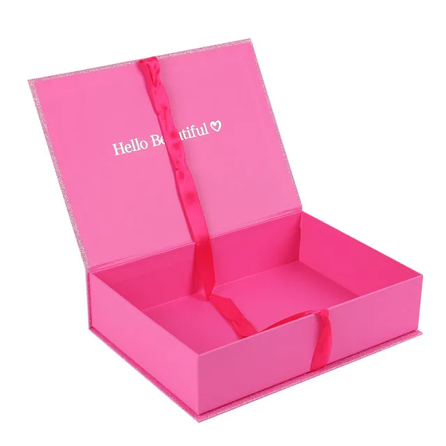 pink elegant gift box