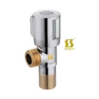 China Yuhuan shunshui sunsy factory BSP NPT SS60201 swing Brass Angle Meter Check Valve For Bathroom JF107