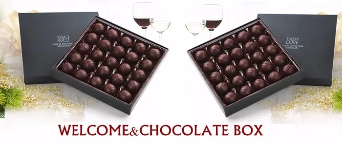 black small antique luxury drawer chocolate cardboard gift boxes