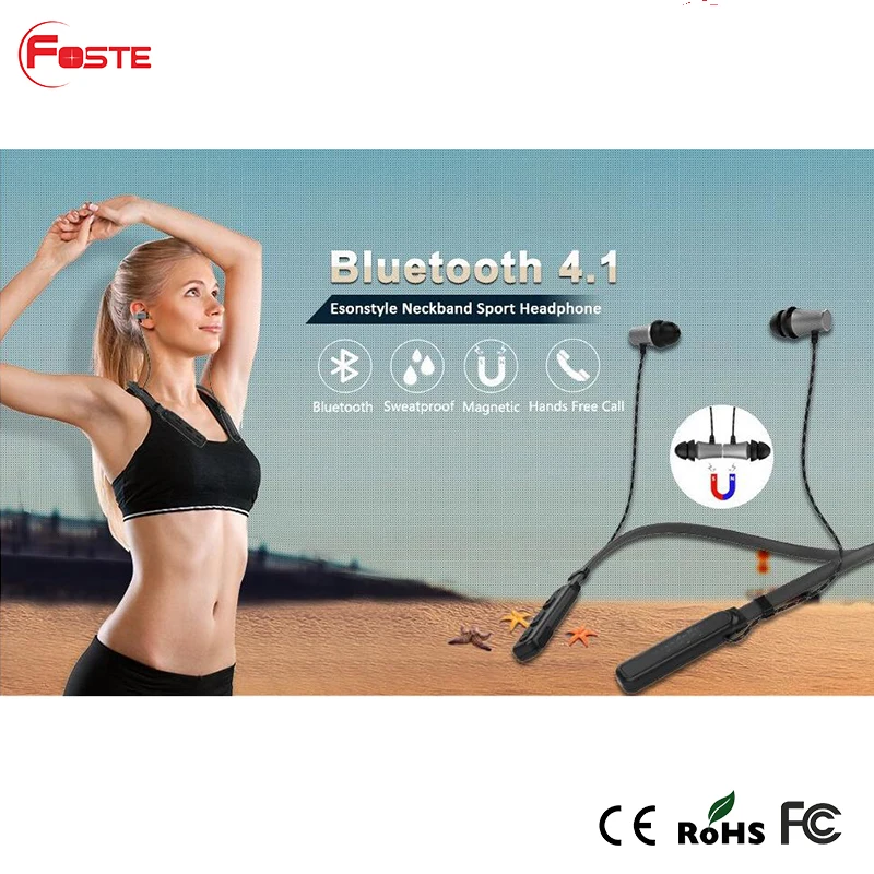 China Supplier Best Price Bluetooth Sports Headset Csr 8635 Bluetooth Neckband Wireless Headphone For Iphone X - ANKUX.COM
