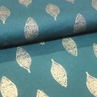 China printed cotton canvas carded poplin fabric
