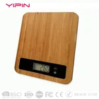 Beautiful Bamboo Digital Kitchen Food Scale with Tare Feature