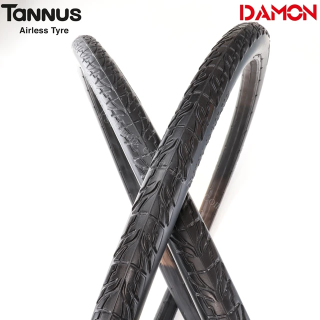 Korea Tannus Aither1.24"x1.5" Mtb Bicycle Solid Airless Tires