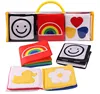 Toys baby educational cloth books for baby playing and educate