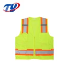 Waterproof Reflective Safety Vest With Pockets