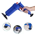 Toilet Plunger 4 Size Vacuum Rubber Air Blaster Power Drain Cleaner