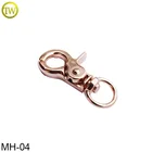 Gold Color Metal Key Chain Snap Hook & Bag Parts 4 cm length
