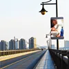 Outdoor Waterproof IP65 P5 LED Street Light Pole Advertising LED Display