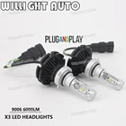 2017 New Design X3 9006/HB4 50W Car LED Headlight Bulb Led Auto Headlamp Fog Light 12v 32v 6000LM