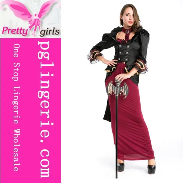 wholesale sexy spooky woman vampire costumes for halloween