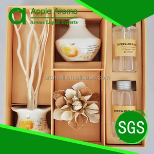 gift set/aroma diffuser with scented candle and fragrance oil