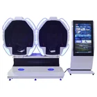 9D Interactive Virtual Reality Headset 3D Glass VR Cinema Theater Equipment For Sale