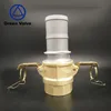 Green Valve China Factory water hose quick camlock coupling Type D Coupler Female Thread Camlock