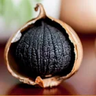 Natural fermented peeled black garlic