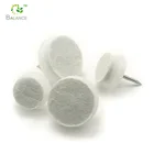 Nail on felt pad chair feet protector heavy duty felt glide pad with nail