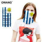 Wholesale Polyester Custom Made Scarf Magic Custom Country Flag Bandana