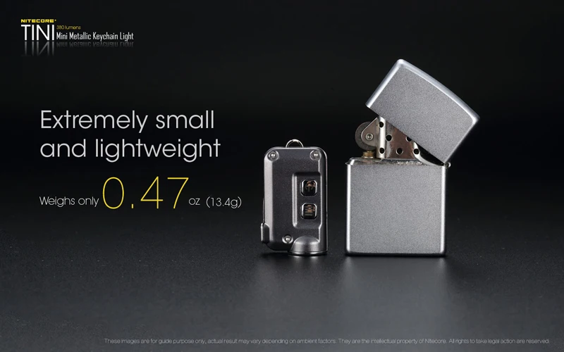 Nitecore TINI 380 Lumens Micro-USB Charging Mini Metallic Keychain Light (14)