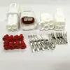 4 pin MT .090 - 2.3mm car Male and Female locking connector w/tree clip Comes with Terminals and seals 6187-4561 6180-4771