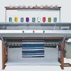 Semi Automatic Collar and Sweater Flat Knitting Machine