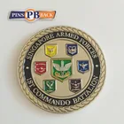 Wholesale cheap top quality plating challenge custom coin maker online