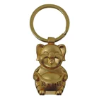 New product wholesale custom 2019 mascot gold pig zinc alloy keychain