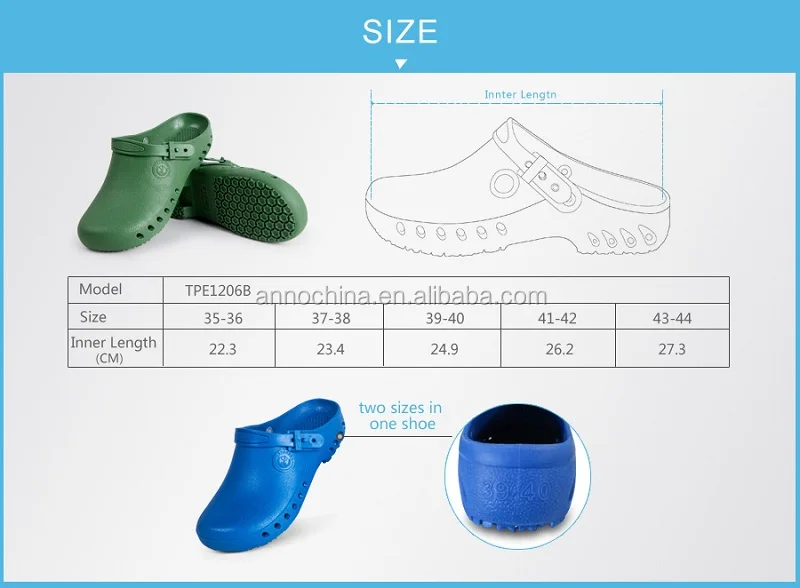 Anno Discount operating theatre nursing clogs hospital safety shoes